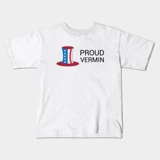 Proud vermin vote blue Kids T-Shirt